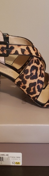 Franco Sarto 10M Animal Print Pumps - Picture 5 of 5